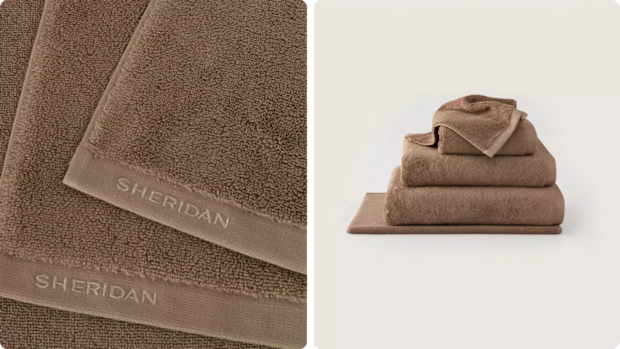 Even Sheridan’s super soft towels are discounted.