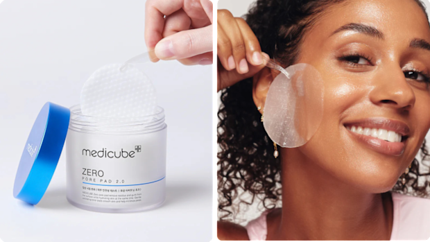 K-beauty toner pads