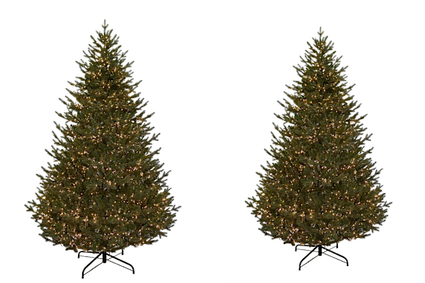 Twinkling Starry Lights Pole to Pole Pre-lit Pine Tree