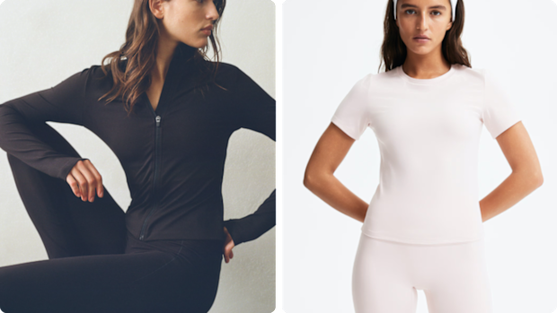 Affordable retailer activewear