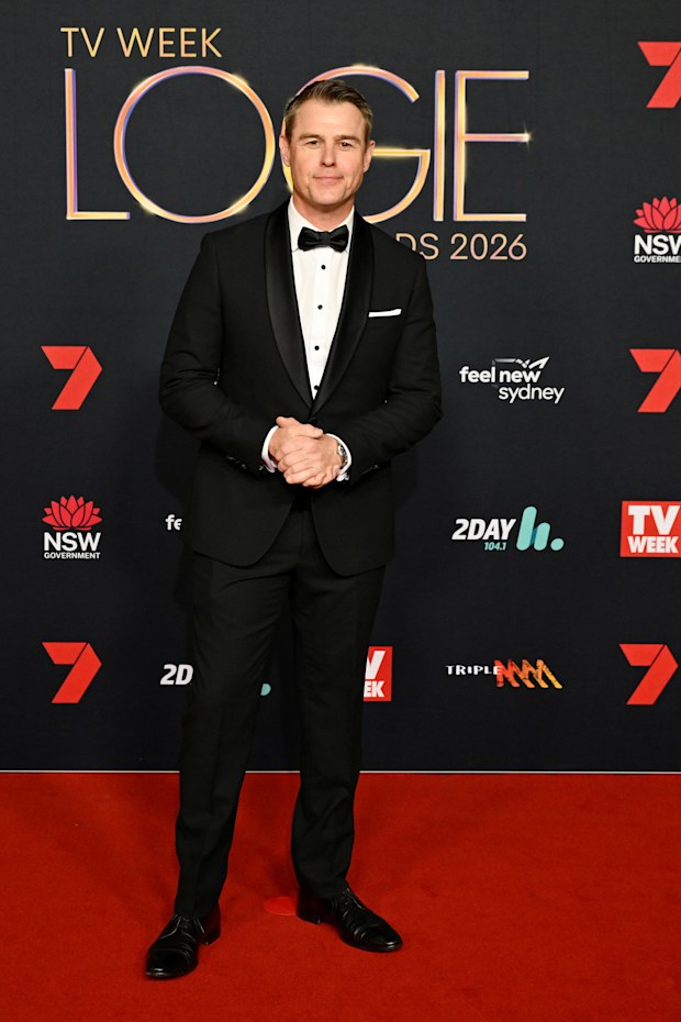 Logies 2026:  Rodger Corser at the 2026 Logies