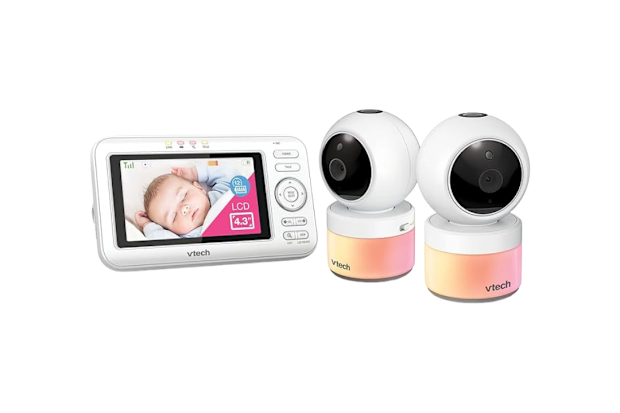 VTech 2-Camera Full Colour Pan and Tilt Video Baby Monitor.