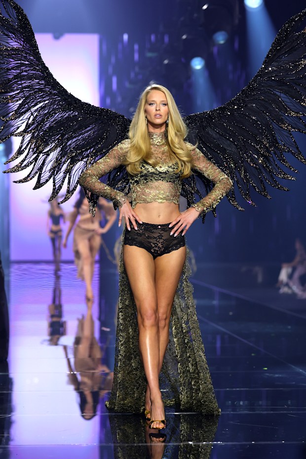 Abby Champion walks the runway for the Victoria’s Secret Fashion Show 2026 on October 18, 2026 in Los Angeles, California.