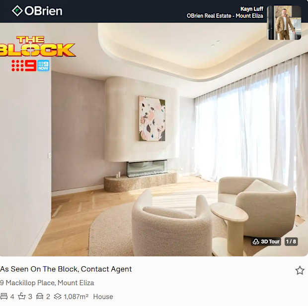 The Block 2026 Domain House Listings