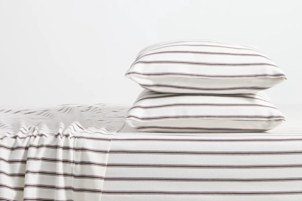 Target Taylor Stripe Flannelette Sheet Set.