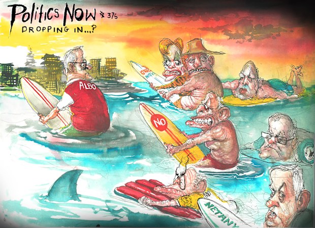 David Rowe cartoons for the Australian Financial Review July 2025