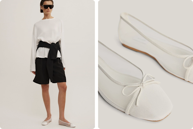 Witchery Mesh Flats