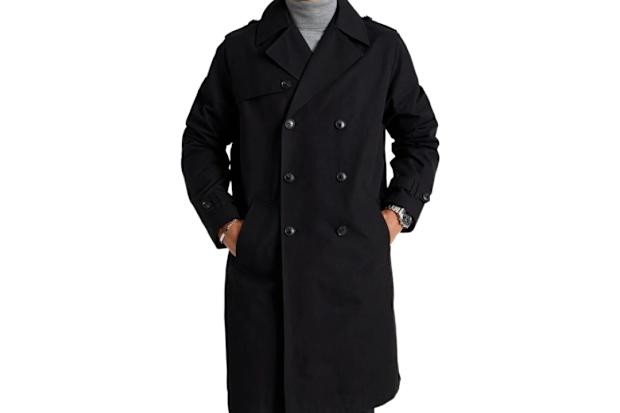 Trench Coat in Black