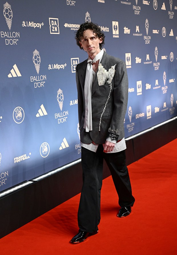 Arthur Cadre at the 70th Ballon D’Or Ceremony at Palladium Theatre on October 26, 2026 in London, England.