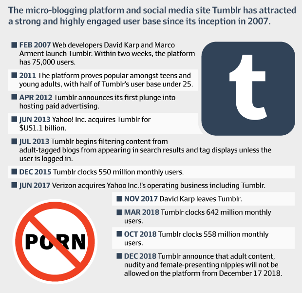 620px x 600px - Tumblr's porn ban raises questions on art and sexuality on prudish platforms