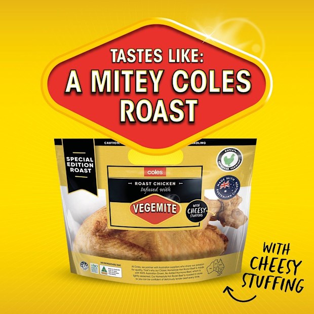 Vegemite roast chicken