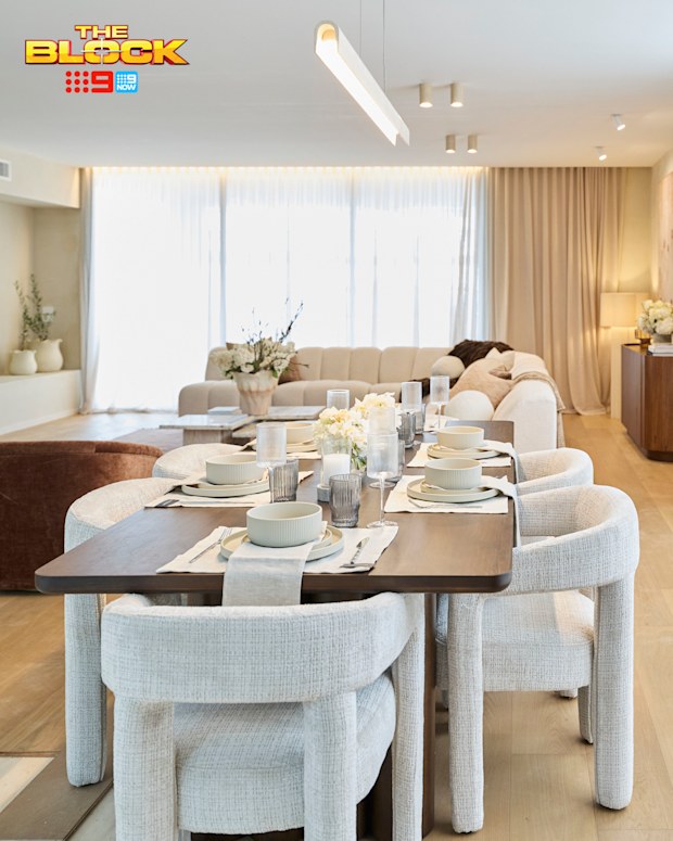 EMBARGO 3/09/2026 9PM Room Reveal: Lisa and Rosco’s Living, Dining and Alfresco