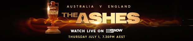 Watch The Ashes on 9Now.