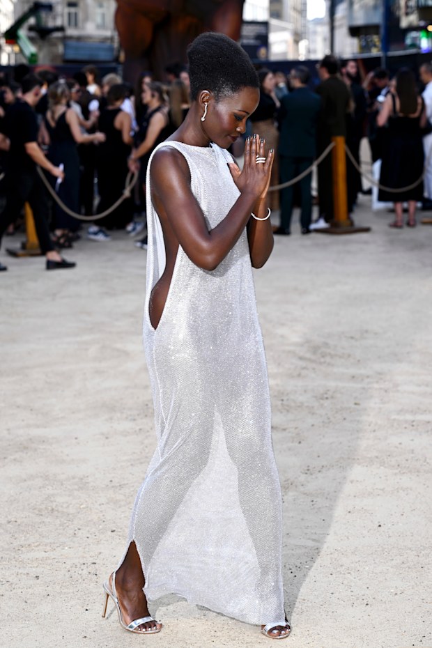 Lupita Nyong'o attends the world premiere of "The Odyssey" at Odeon Luxe Leicester Square on July 06, 2026