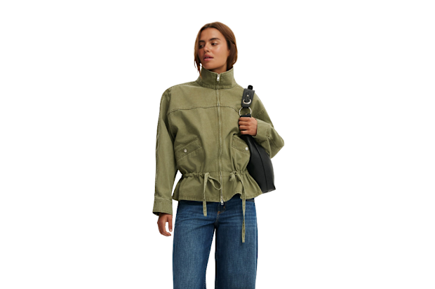 Cotton On Knox Funnel Neck Jacket.