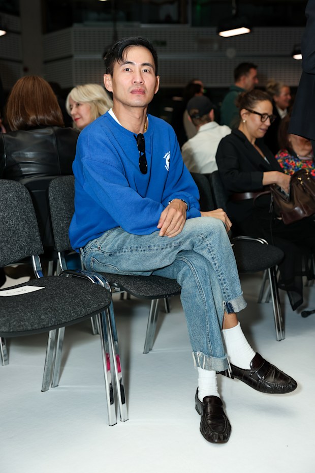 Han Chong, Founder & Creative Director, Self-Portrait attends the Mulberry By Christopher Kane show during London Fashion Week September 2026 on September 20, 2026
