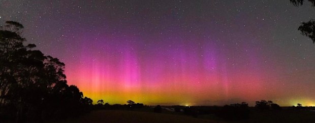 Darren Fulton was "stoked" when he shot this Aurora Australis scene from Lardner Victoria.