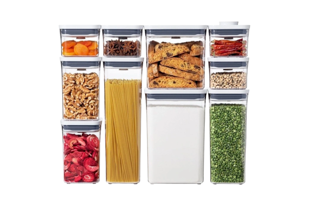 OXO Good Grips POP 10-Piece Container Set in Clear.