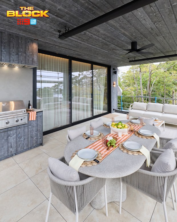 EMBARGO 3/09/2026 9PM Room Reveal: Lisa and Rosco’s Living, Dining and Alfresco