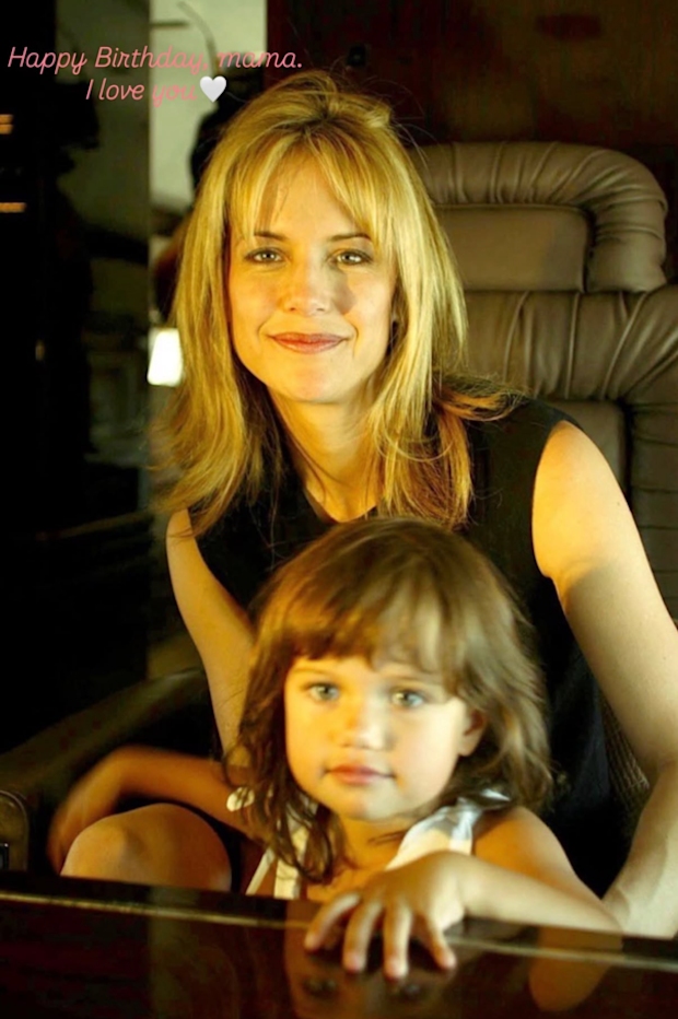 Kelly Preston and Ella Bleu Travolta