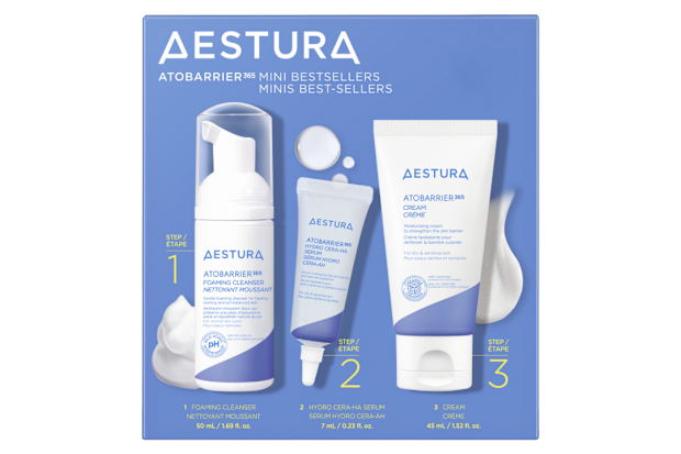Travel skincare minis