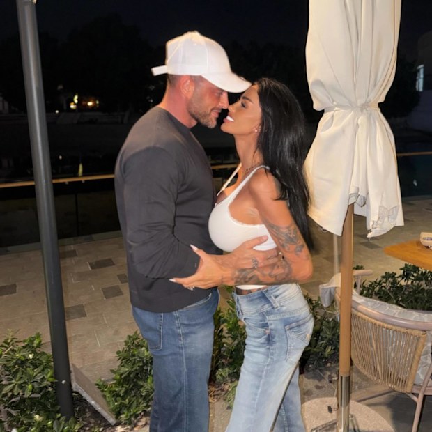 Katie Price and husband Lee Andrews