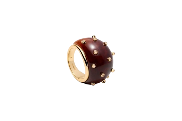 Mimco Zarela Ring in Toffee.