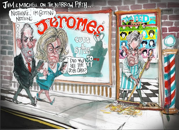 David Rowe cartoons for the Australian Financial Review July 2024