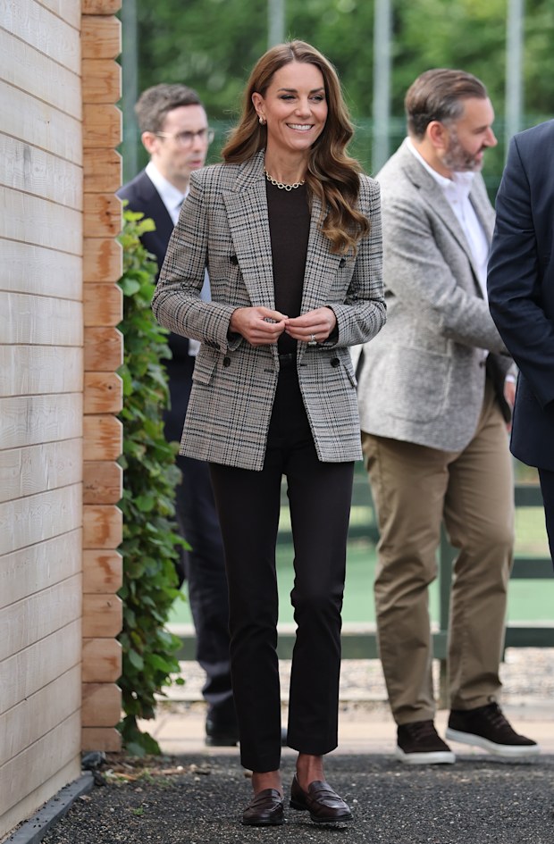 Catherine, Princess of Wales during a visit to The Forward Trust to mark Addiction Awareness Week on September 24, 2026 in Southend, England.