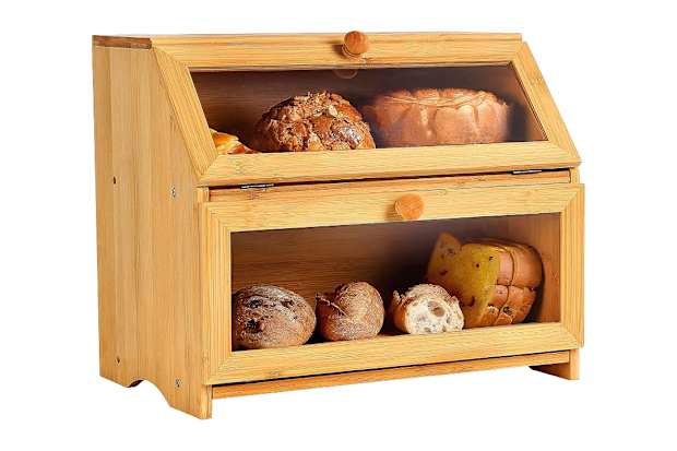 Amazon Double Layer Large Bread Box.