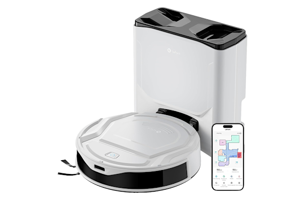 The Lefant robot vacuum. 
