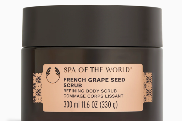 The Body Shop exfoliator