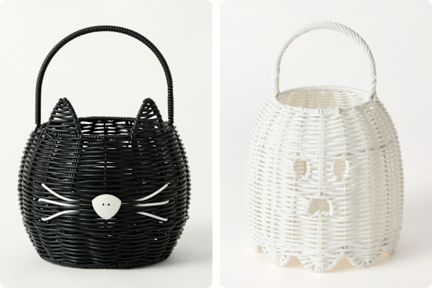Adairs Halloween baskets