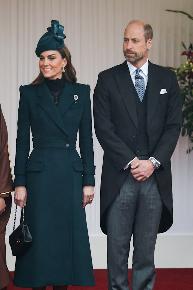 Prince William, Prince of Wales (R) and Catherine, Princess of Wales