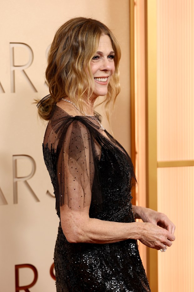 Rita Wilson attends the 98th Oscars at Dolby Theatre on March 15, 2026 in Hollywood, California. 