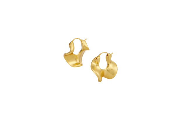 Oroton Wave Hoops.