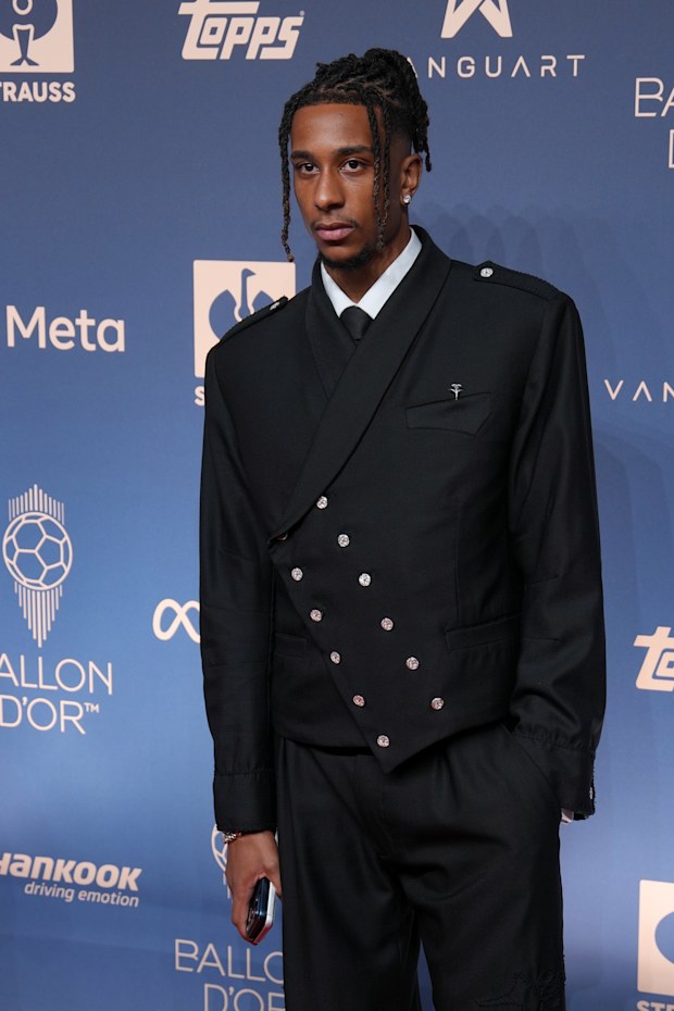 Bayern Munich’s Michael Olise at the 70th Ballon D’Or Ceremony at Palladium Theatre on October 26, 2026 in London, England.