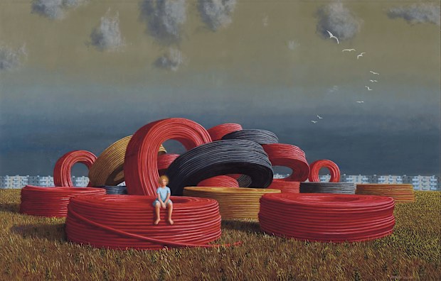 Where did all the Jeffrey Smart paintings go?