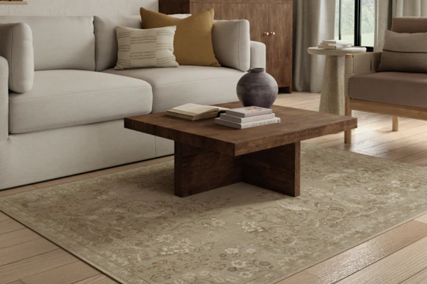 Ruggable Calla Natural Rug.