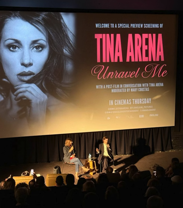 Tina Arena sat down for a Q&A in Sydney