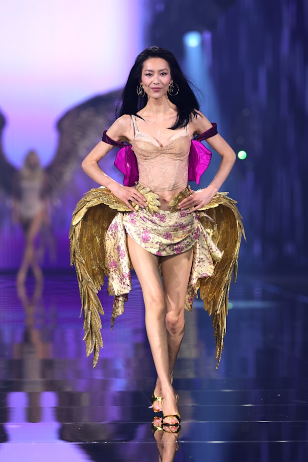 Liu Wen walks the runway for the Victoria’s Secret Fashion Show 2026 on October 18, 2026 in Los Angeles, California.