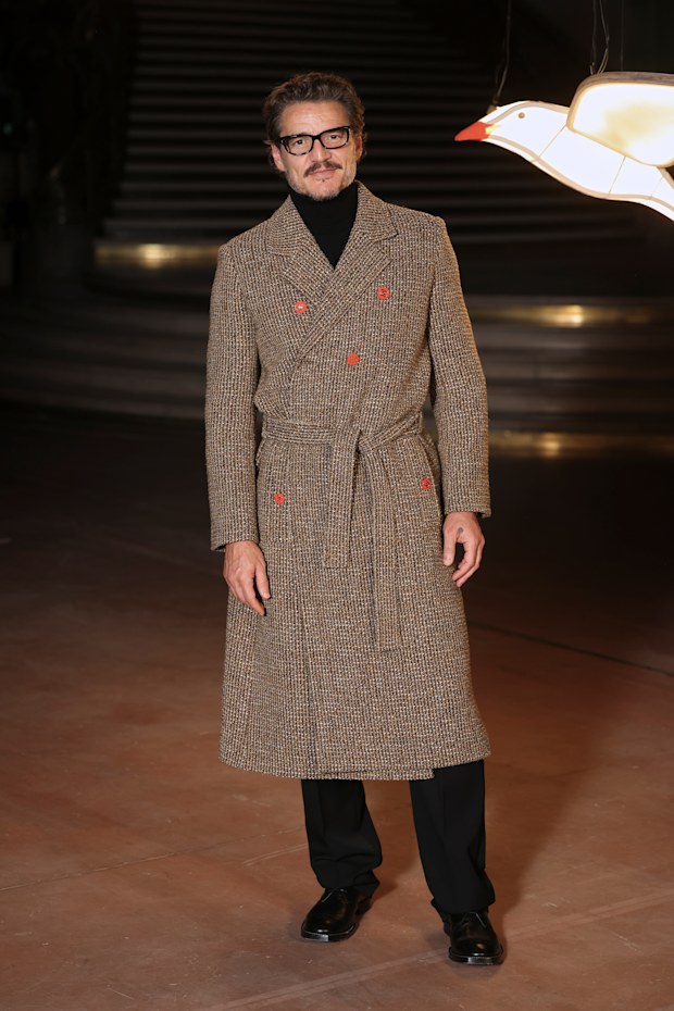 Pedro Pascal at the Chanel fashion show as a part of Paris RTW Spring/Summer 2027 fashion week on October 05, 2026 in Paris, France.