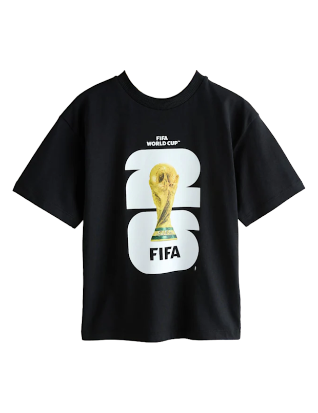 Next Black FIFA World Cup Short Sleeve T-Shirt.