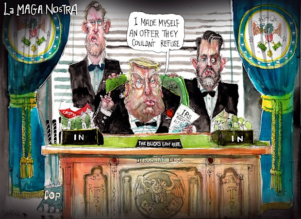 David Rowe cartoons for the Australian Financial Review May 2026