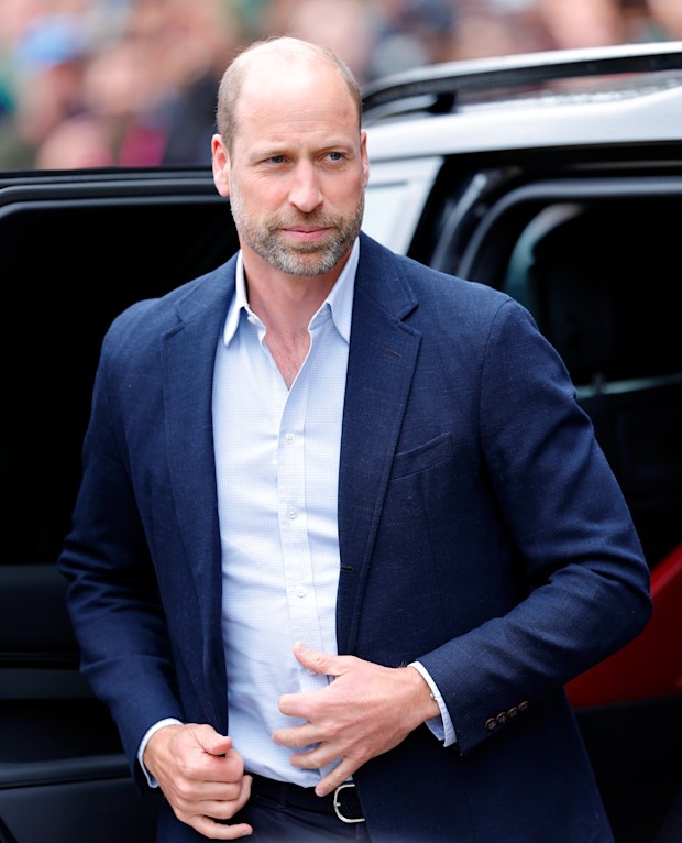Prince William, Prince of Wales arrives at The Diana Award in London on June 3, 2026 in London, England.
