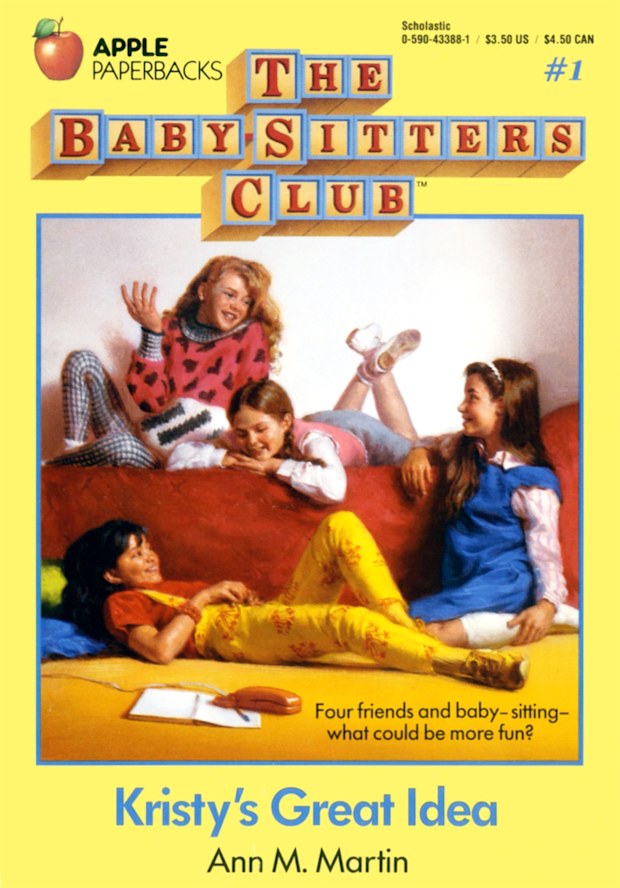Cover of the first Baby-Sitters Club book