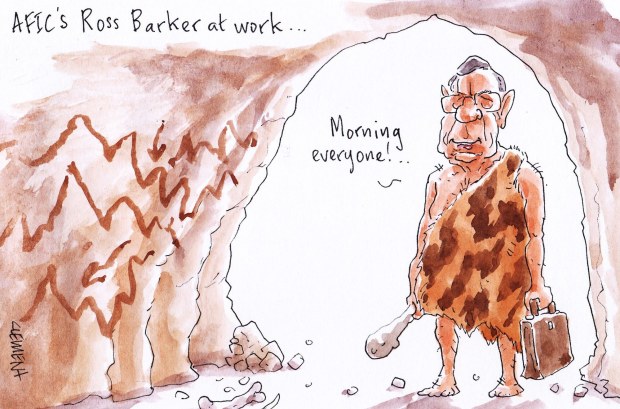 AFIC s Ross Barker gets a big fat fail for gender equity