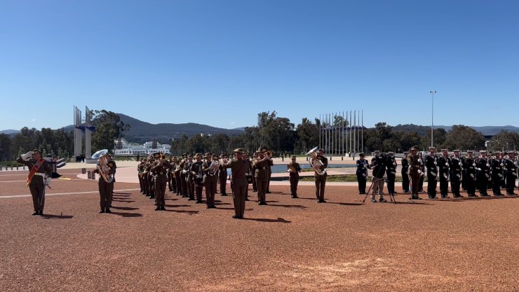 'God Save the King' by Royal Military College Duntroon band