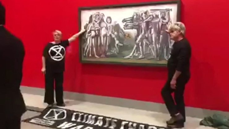Protesters warn more climate demonstrations are planned, after NGV stunt