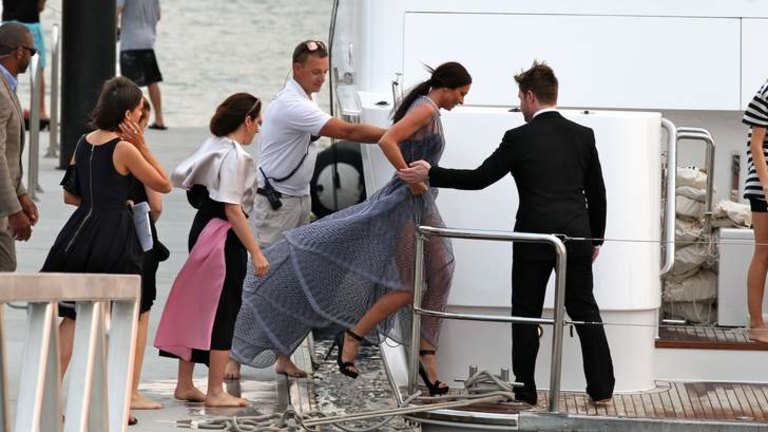 Erica Packer keeps up appearances in the wake of split